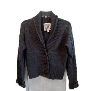 Chelsea And Violet Gray Cardigan Sweater Women's Size S Long Sleeve Gray Lovely